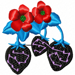 Flowers Embroidery Design 11